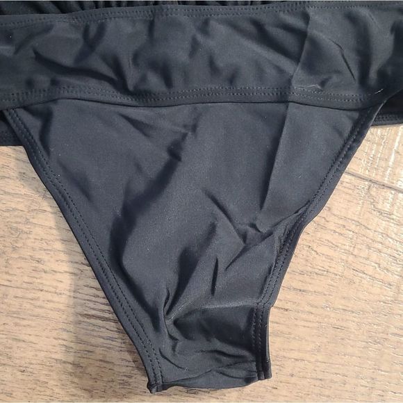 CROSSOVER BLACK MONOKINI SWIMSUIT - Picture 4 of 7